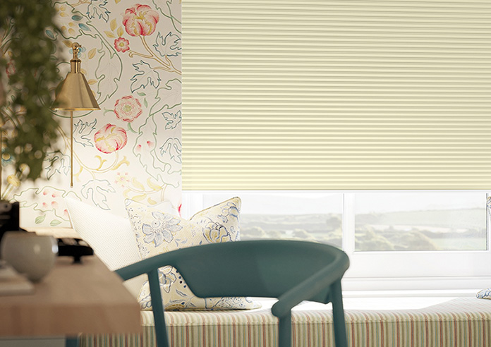 Gaia (Blackout), Magnolia - Pleated Blind - Image 5